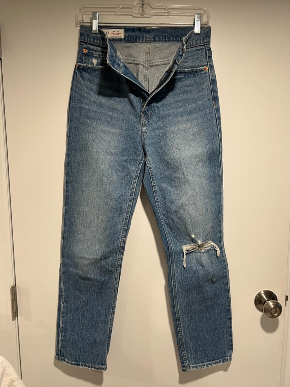 Gap cheeky straight sky high Jean